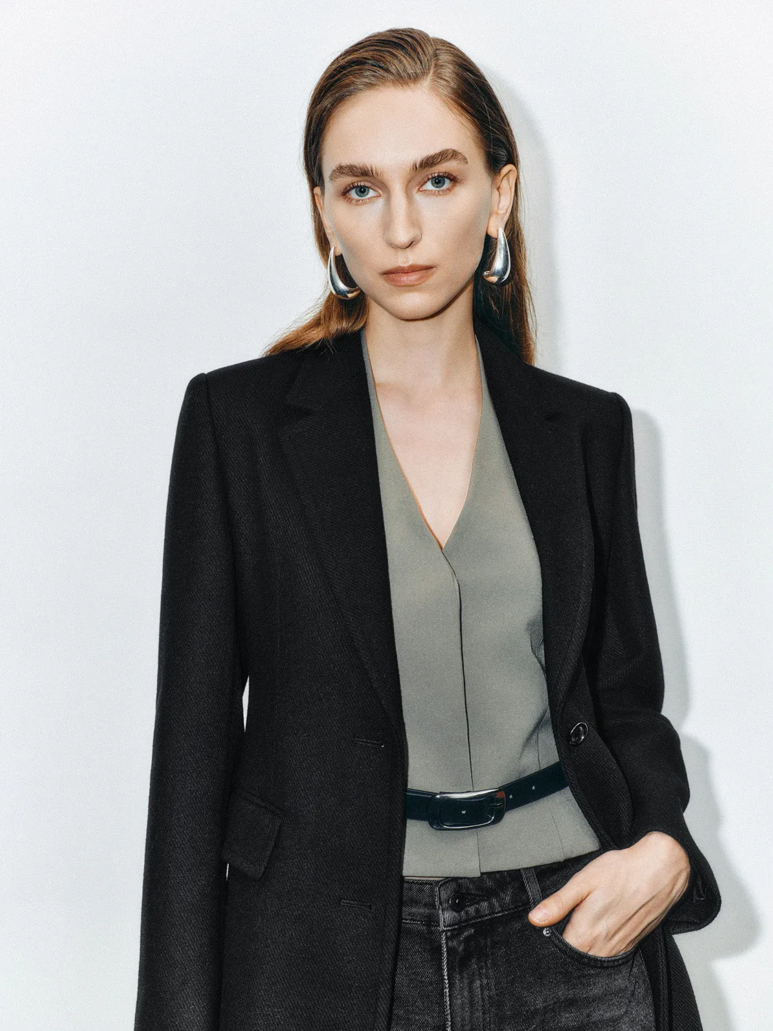 Notched Collar Coats