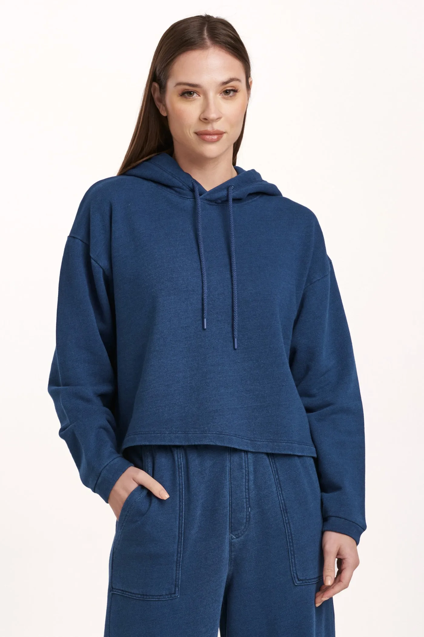 PAXTON HOODIE SWEATSHIRT DARK INDIGO