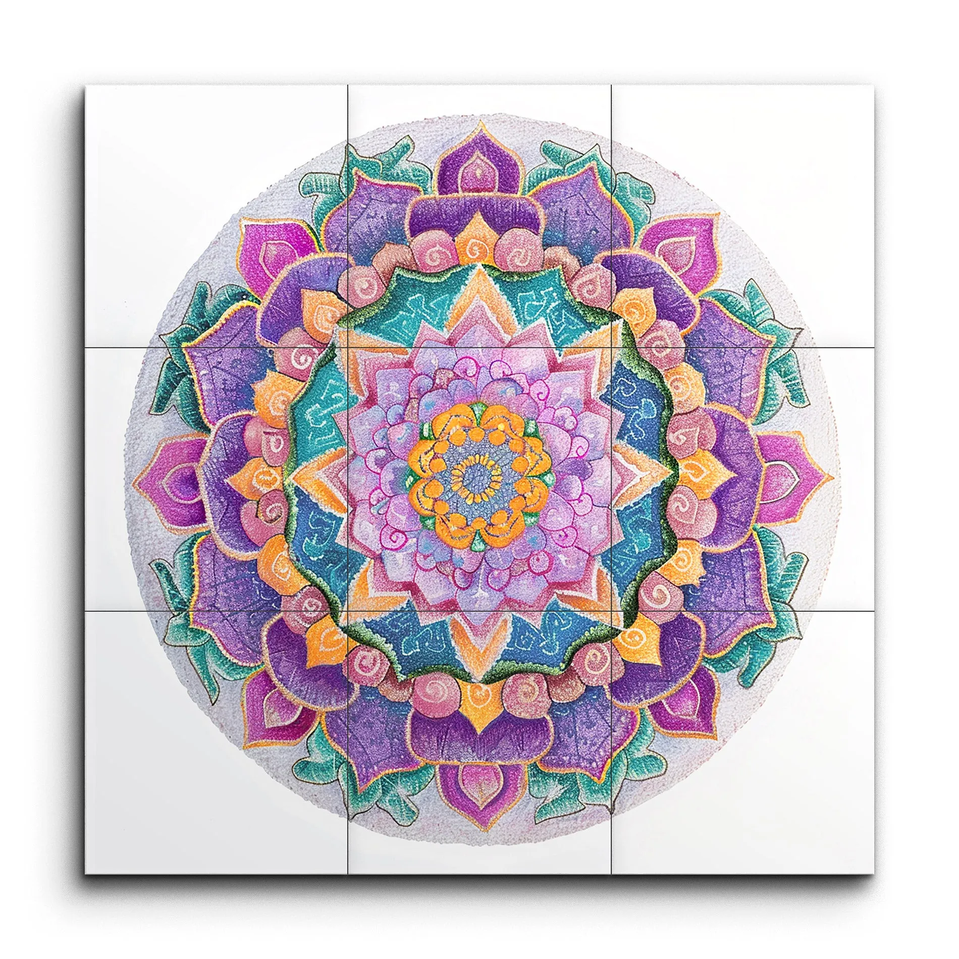 Radiant Mandala Harmony