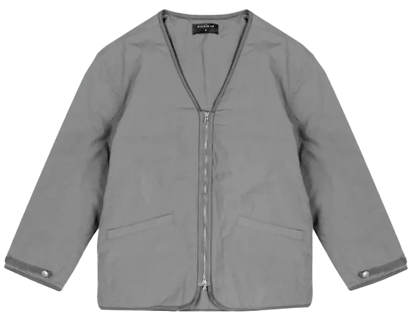 RICHIE LE 1/2 ZIP JACKET CHALK - RLCFW23-015