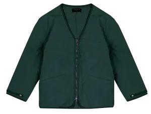 RICHIE LE 1/2 ZIP JACKET JADE - RLCFW23-017