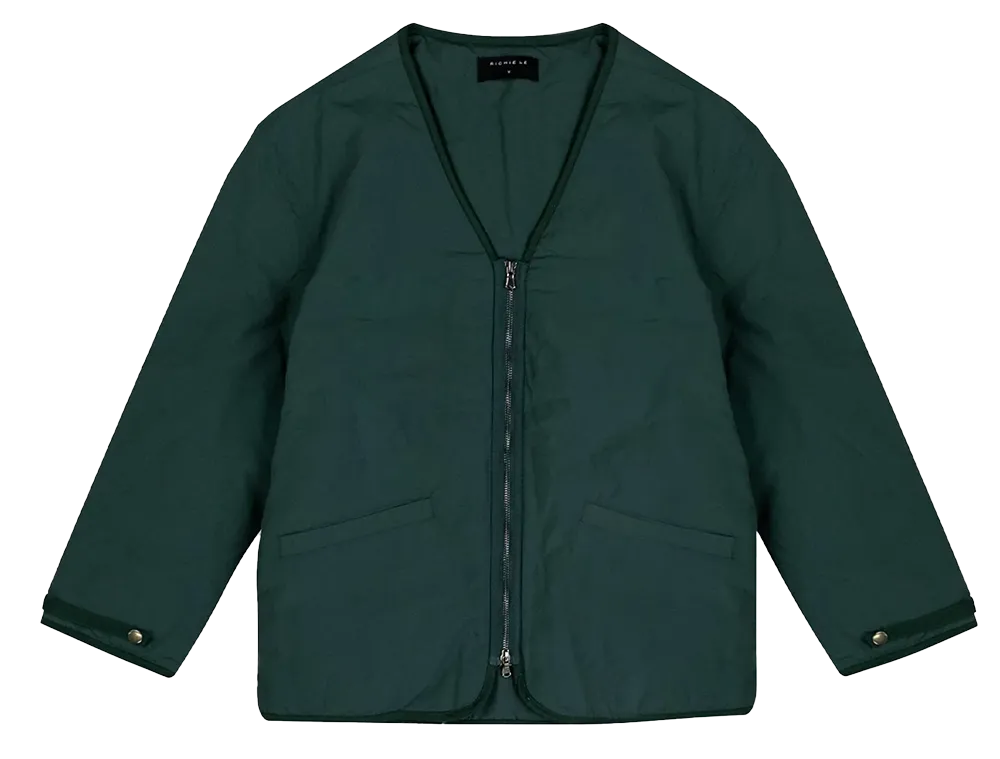 RICHIE LE 1/2 ZIP JACKET JADE - RLCFW23-017