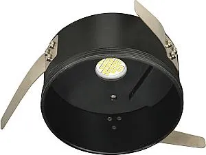 Satco S9505 - Fixtures LED Downlight Retrofit - 5-6 Inch Base Unit - 13.5 Watt - 3000 Kelvin - Black Finish