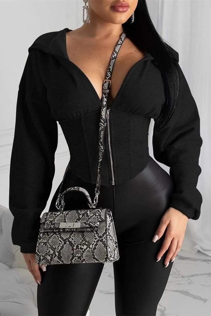 Sexy Irregular Hoodie Coats