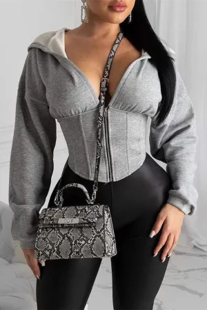 Sexy Irregular Hoodie Coats