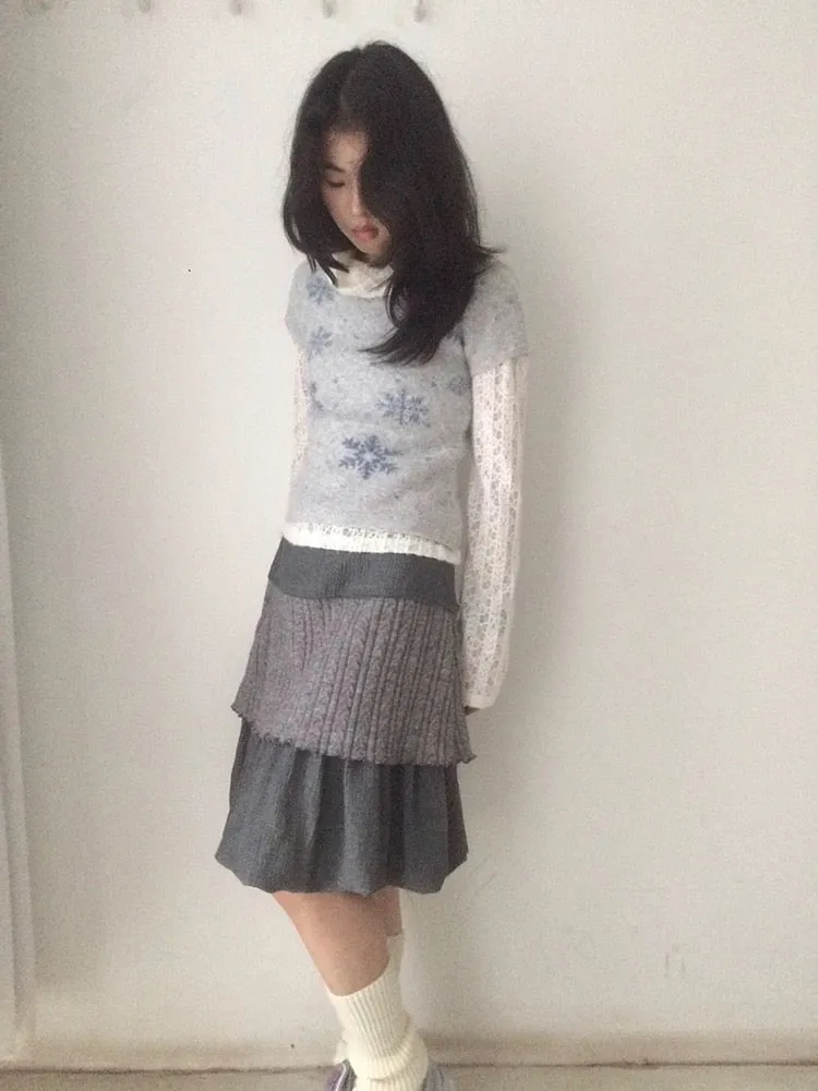Sic Astra Snow Doll Coquette Sweater