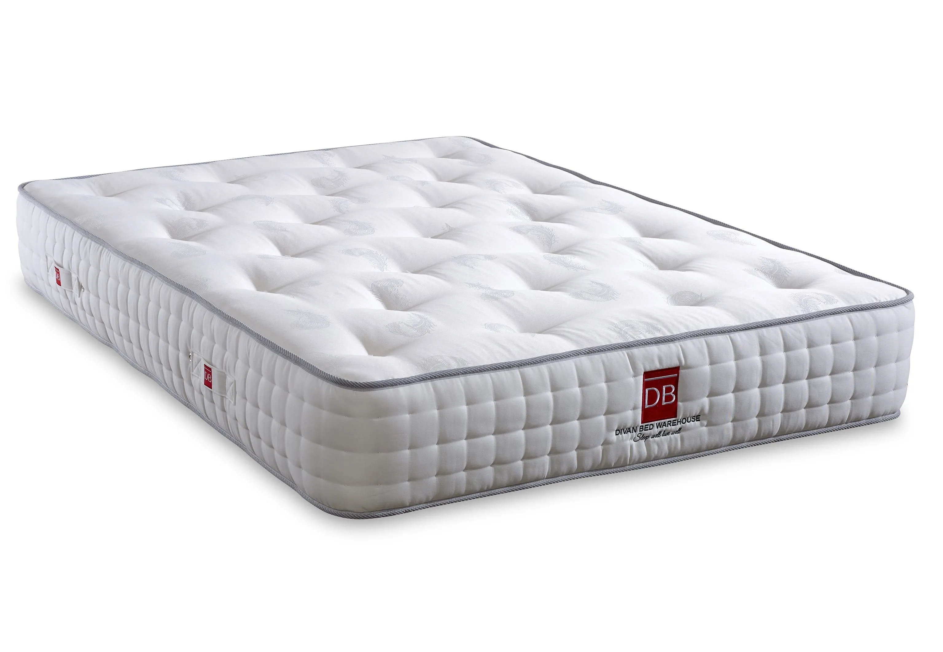 Signature Range Charlotte 1000 Pocket Sprung Cotton Tencel Natural Mattress