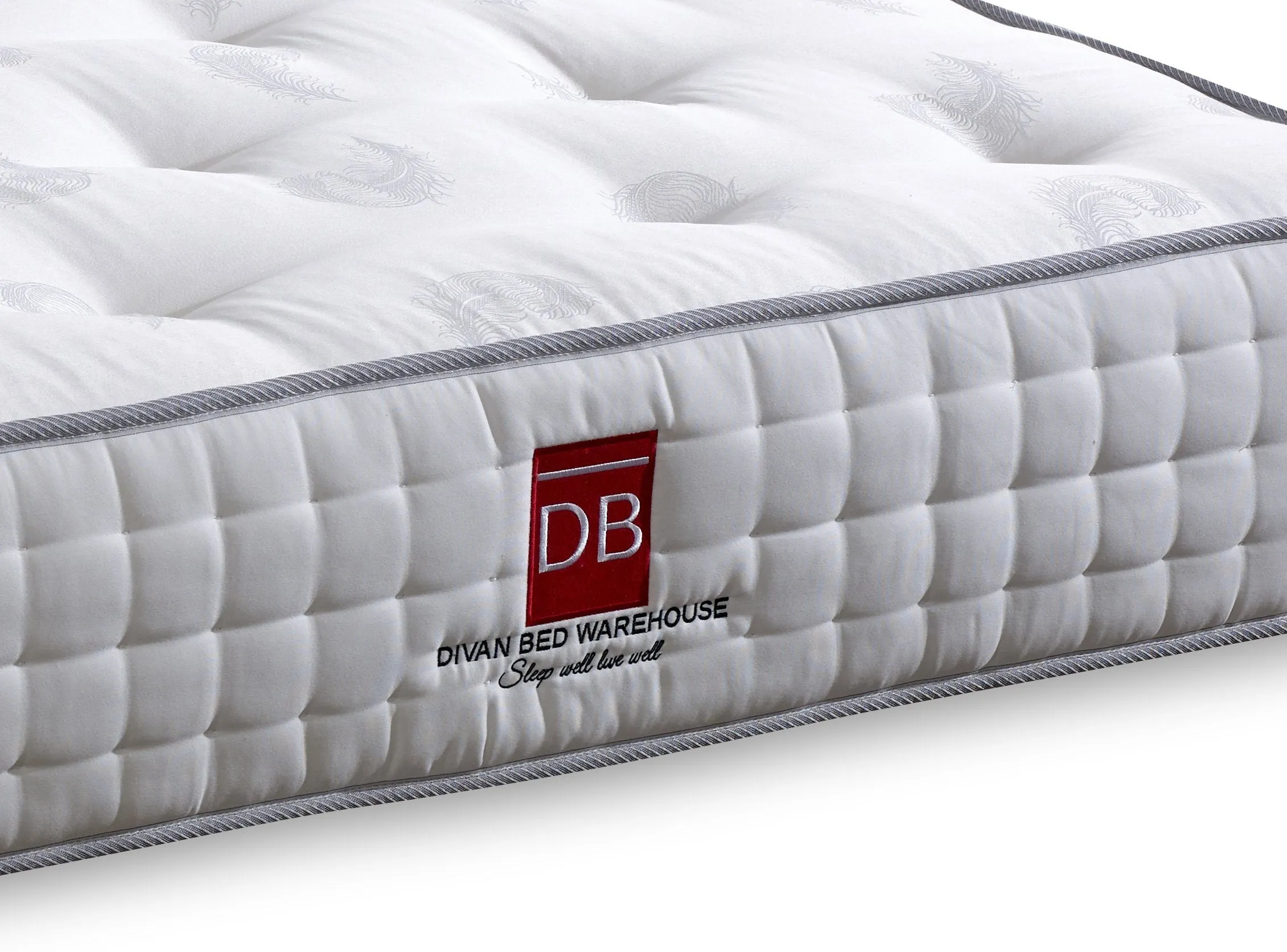 Signature Range Charlotte 1000 Pocket Sprung Cotton Tencel Natural Mattress