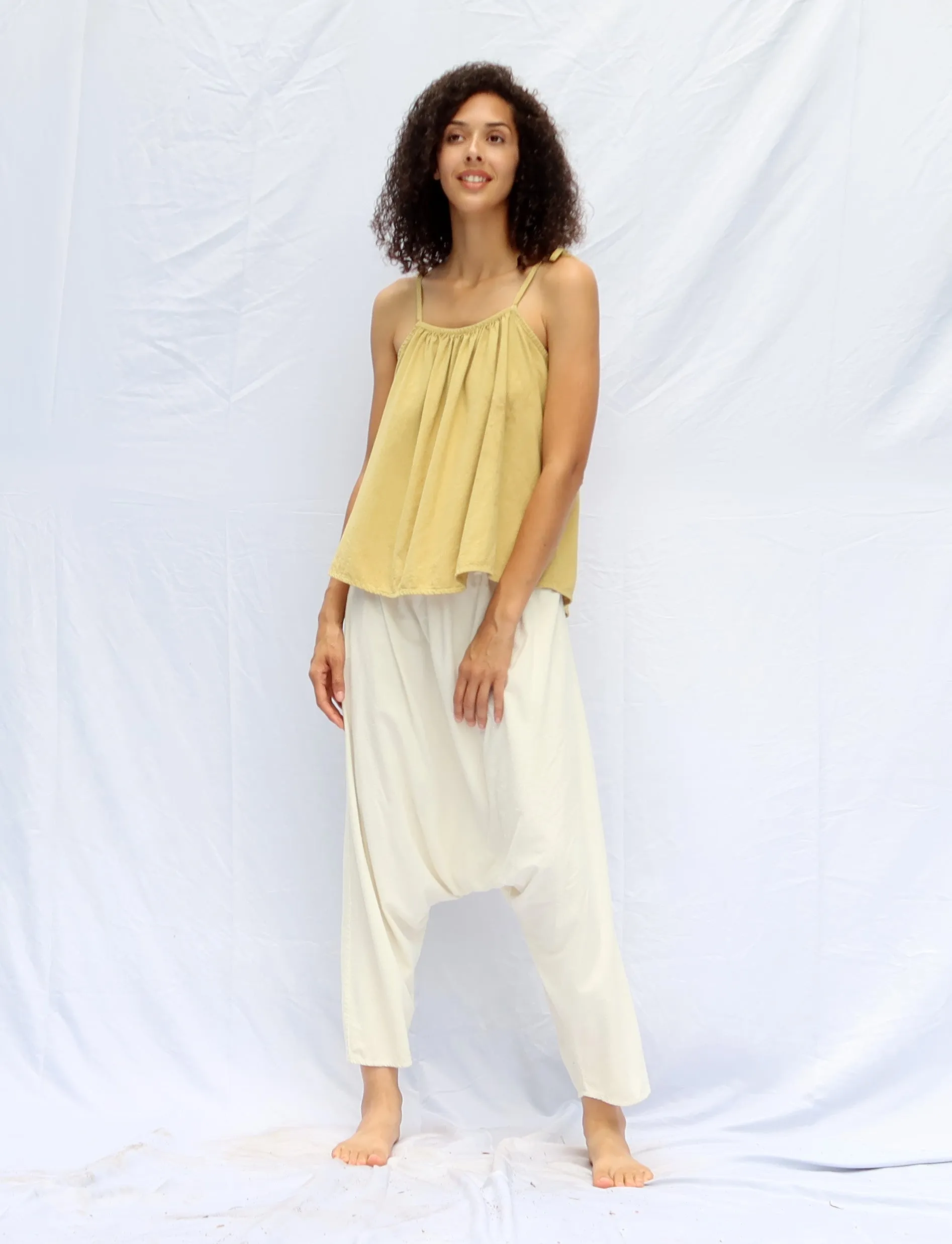Silk Dawn Cropped Shirt