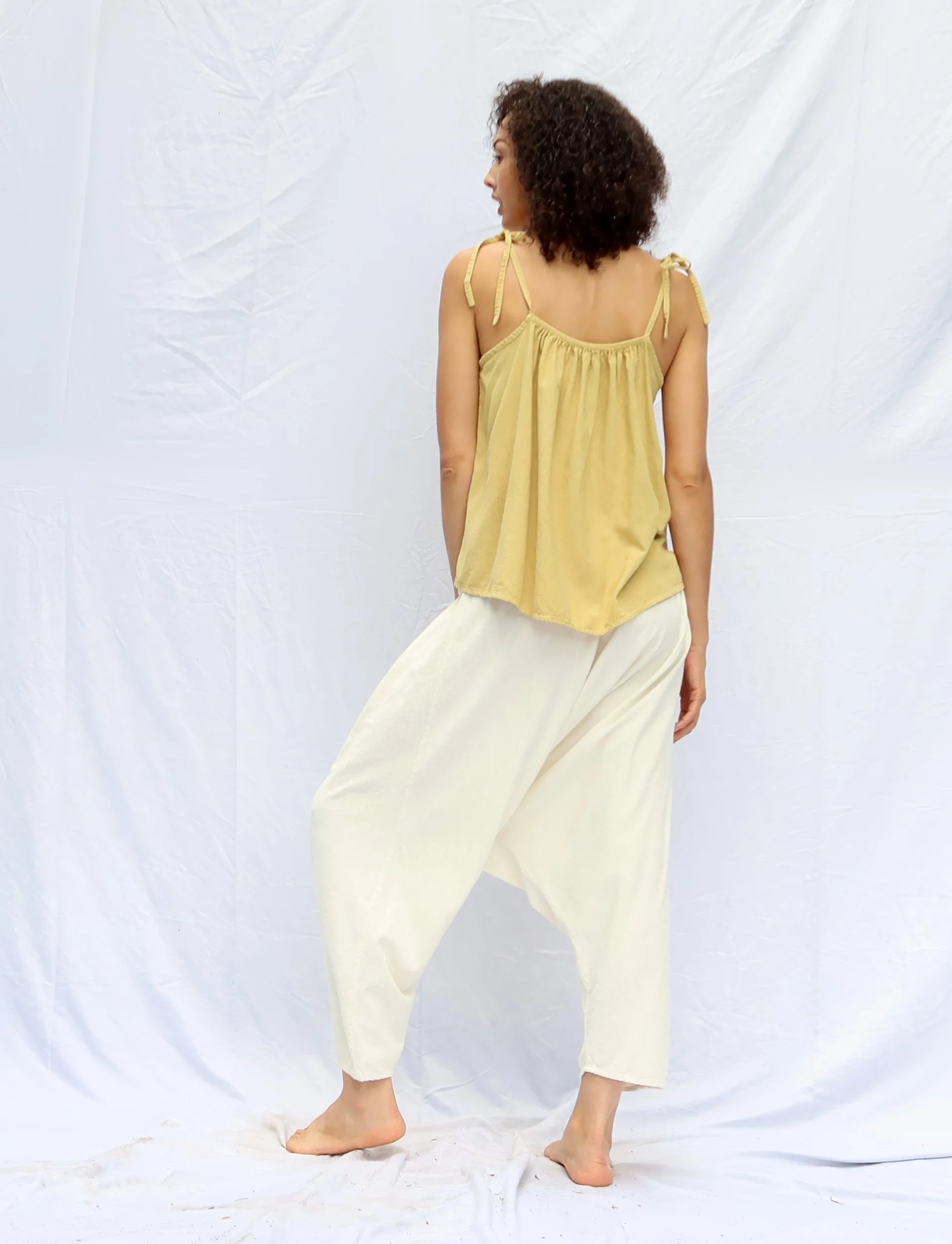 Silk Dawn Cropped Shirt