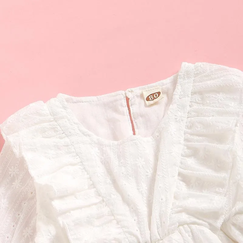 Solid Ruffle Skirt for Baby Girl