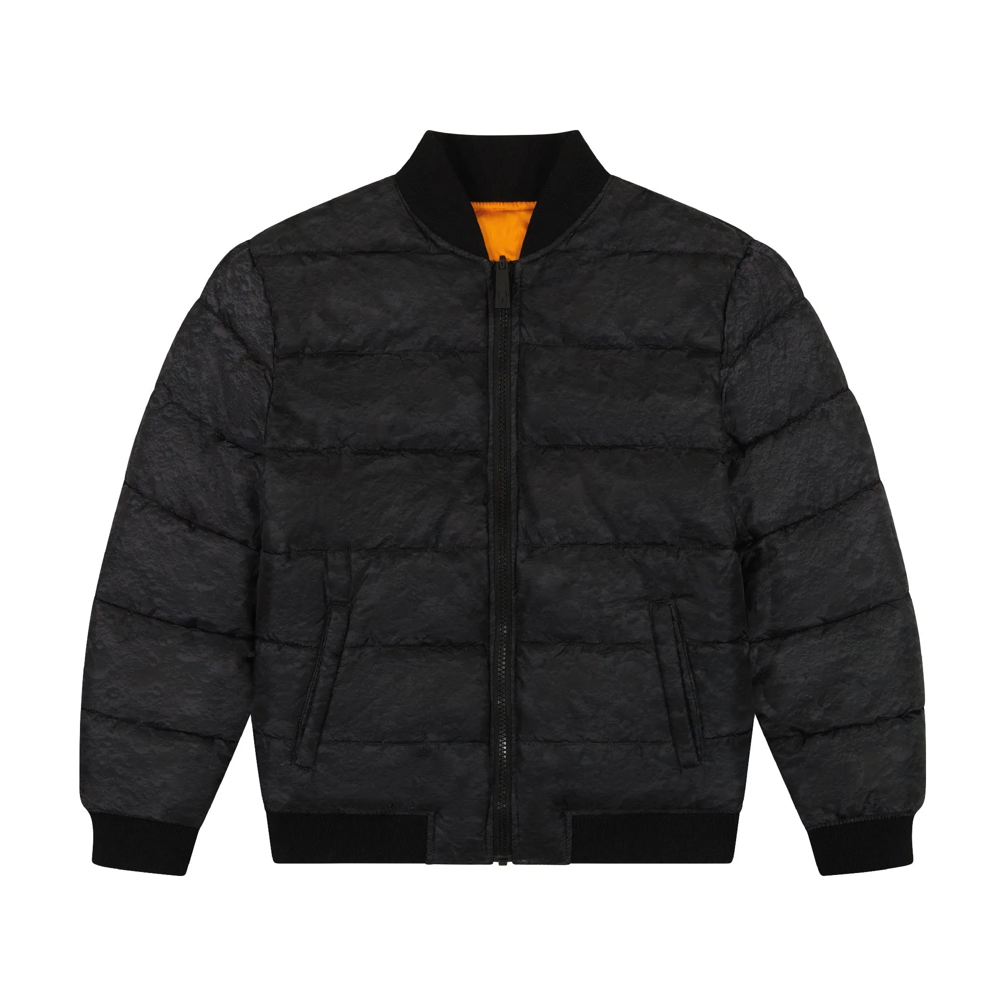SPACEONE x Andy & Evan® | Reversible Bomber Jacket | Orion Orange