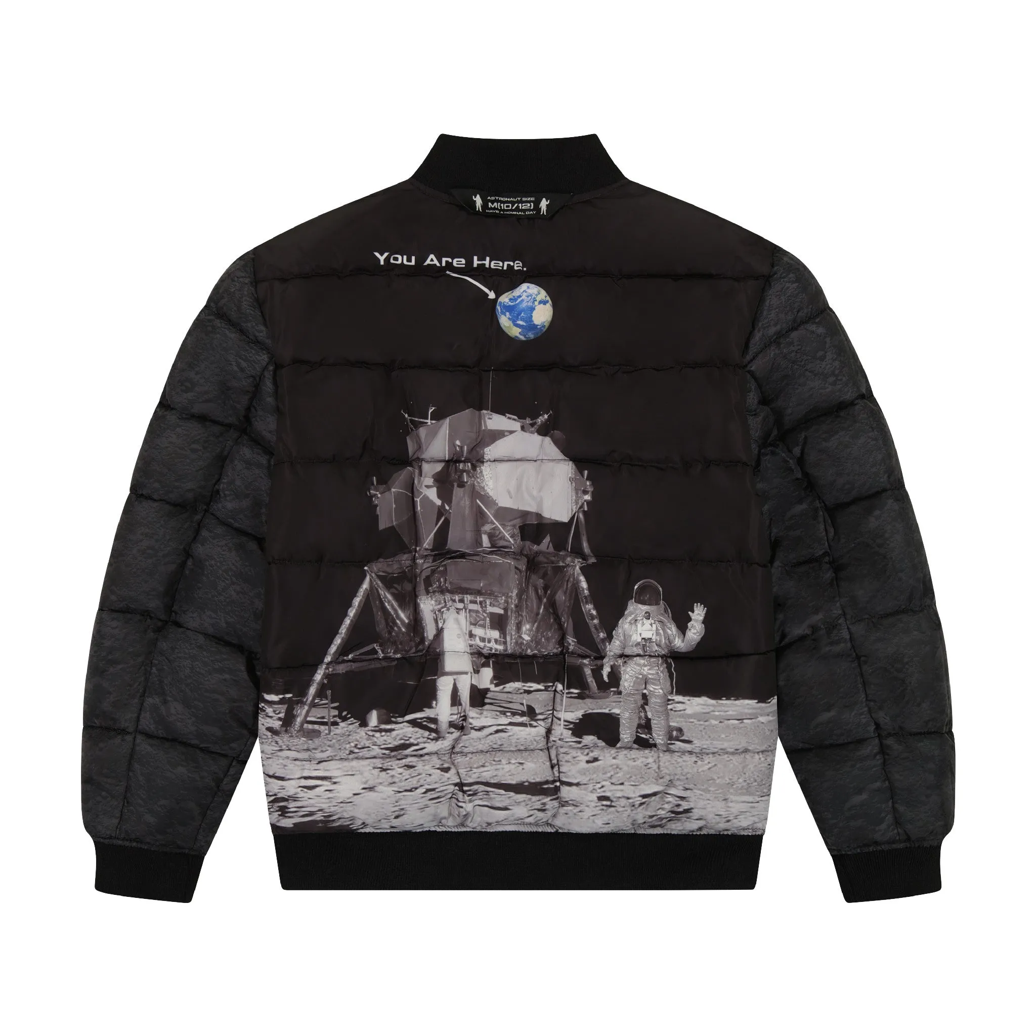 SPACEONE x Andy & Evan® | Reversible Bomber Jacket | Orion Orange