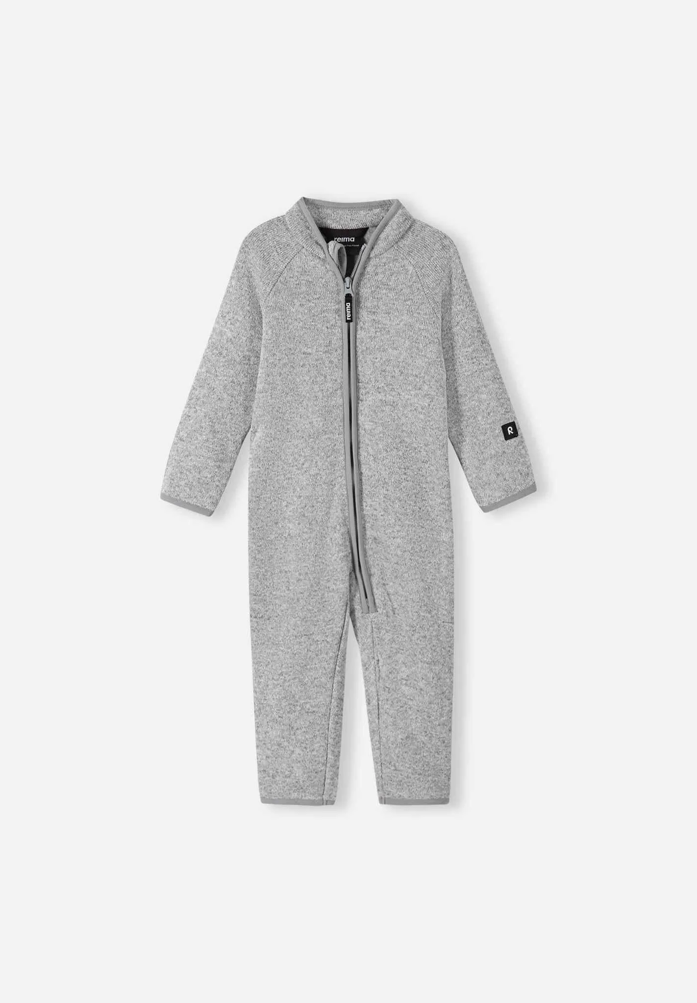 Tahti Fleece Overall in Melange Grey