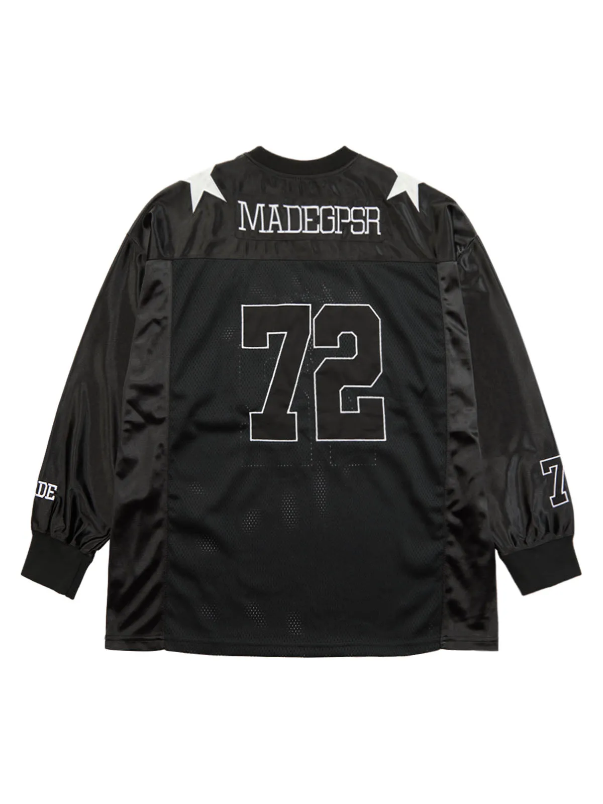 Thesupermade  Mesh Jersey Long Sleeve T-Shirt