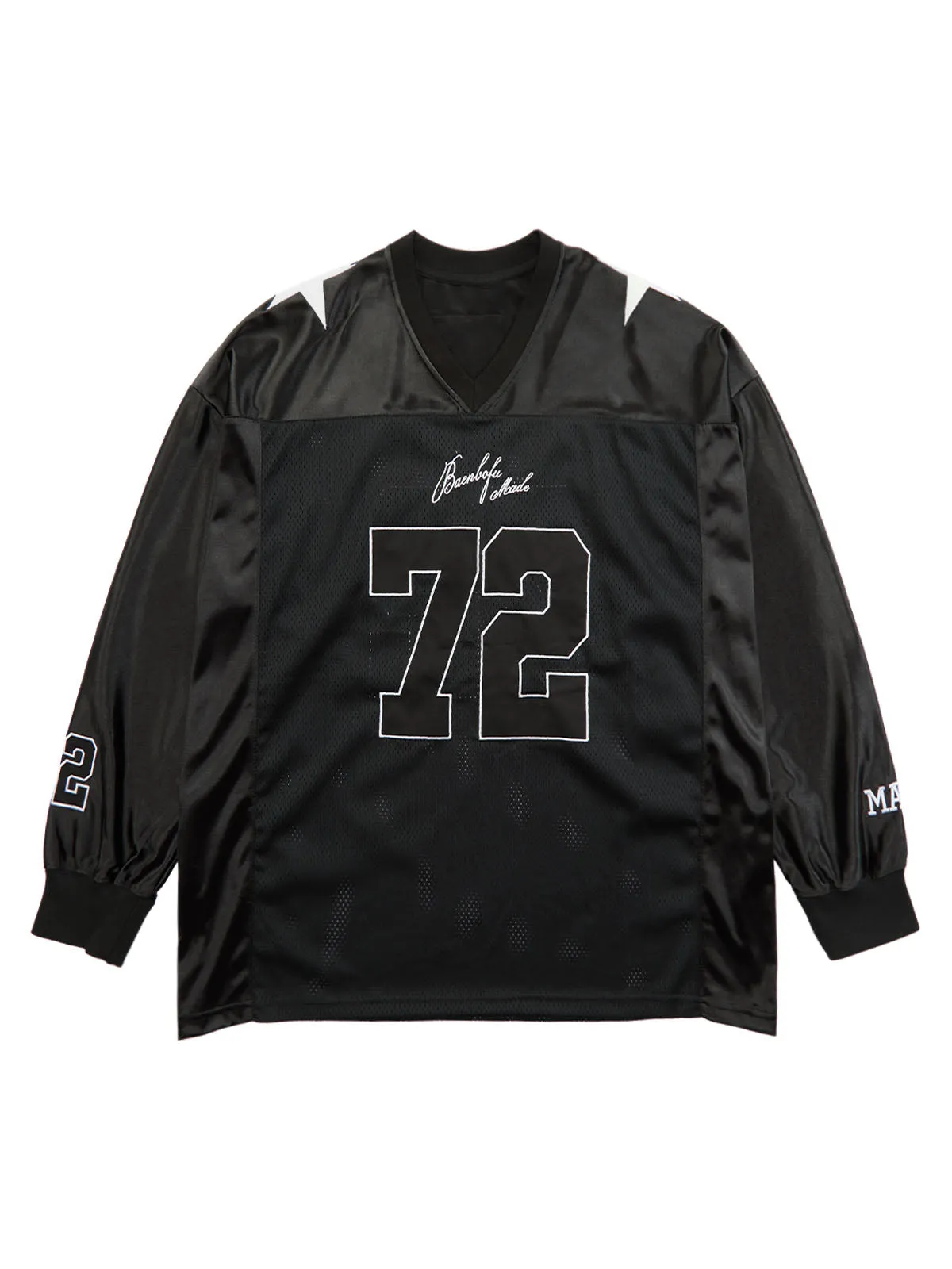 Thesupermade  Mesh Jersey Long Sleeve T-Shirt