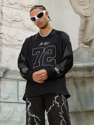 Thesupermade  Mesh Jersey Long Sleeve T-Shirt