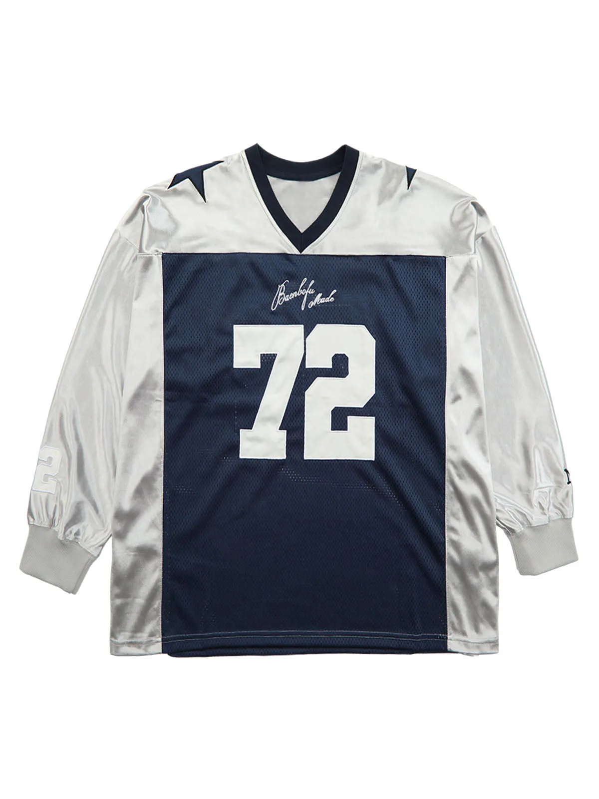 Thesupermade  Mesh Jersey Long Sleeve T-Shirt