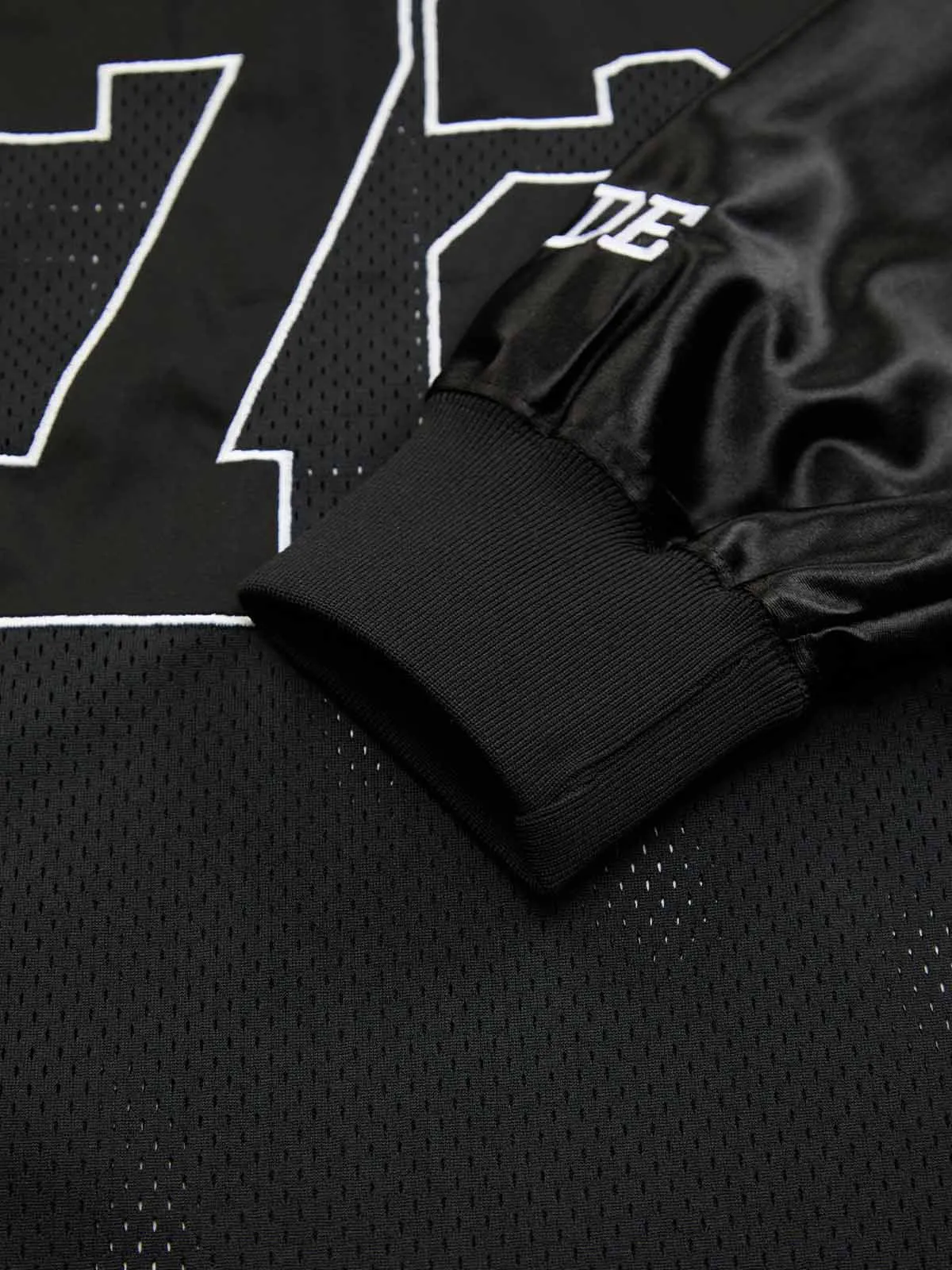 Thesupermade  Mesh Jersey Long Sleeve T-Shirt