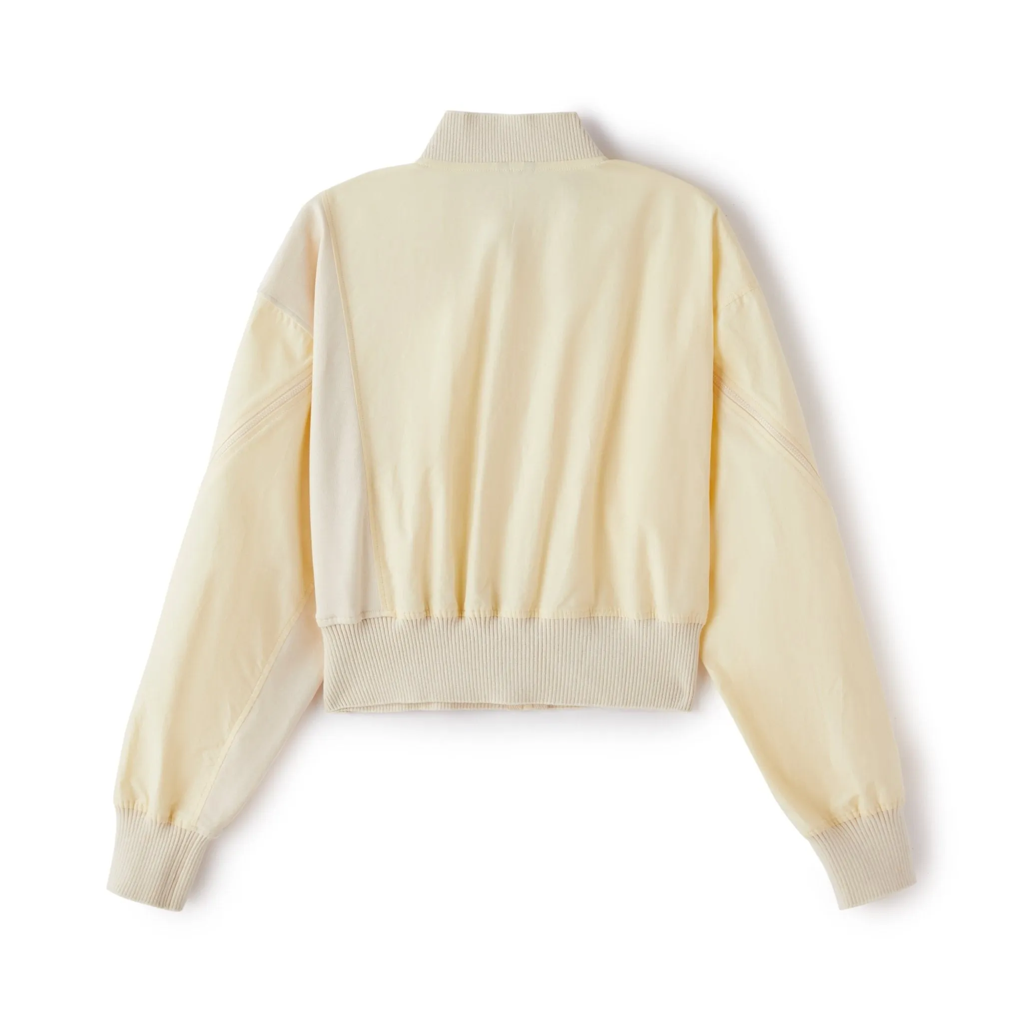 V-neck Zip-up Jacket